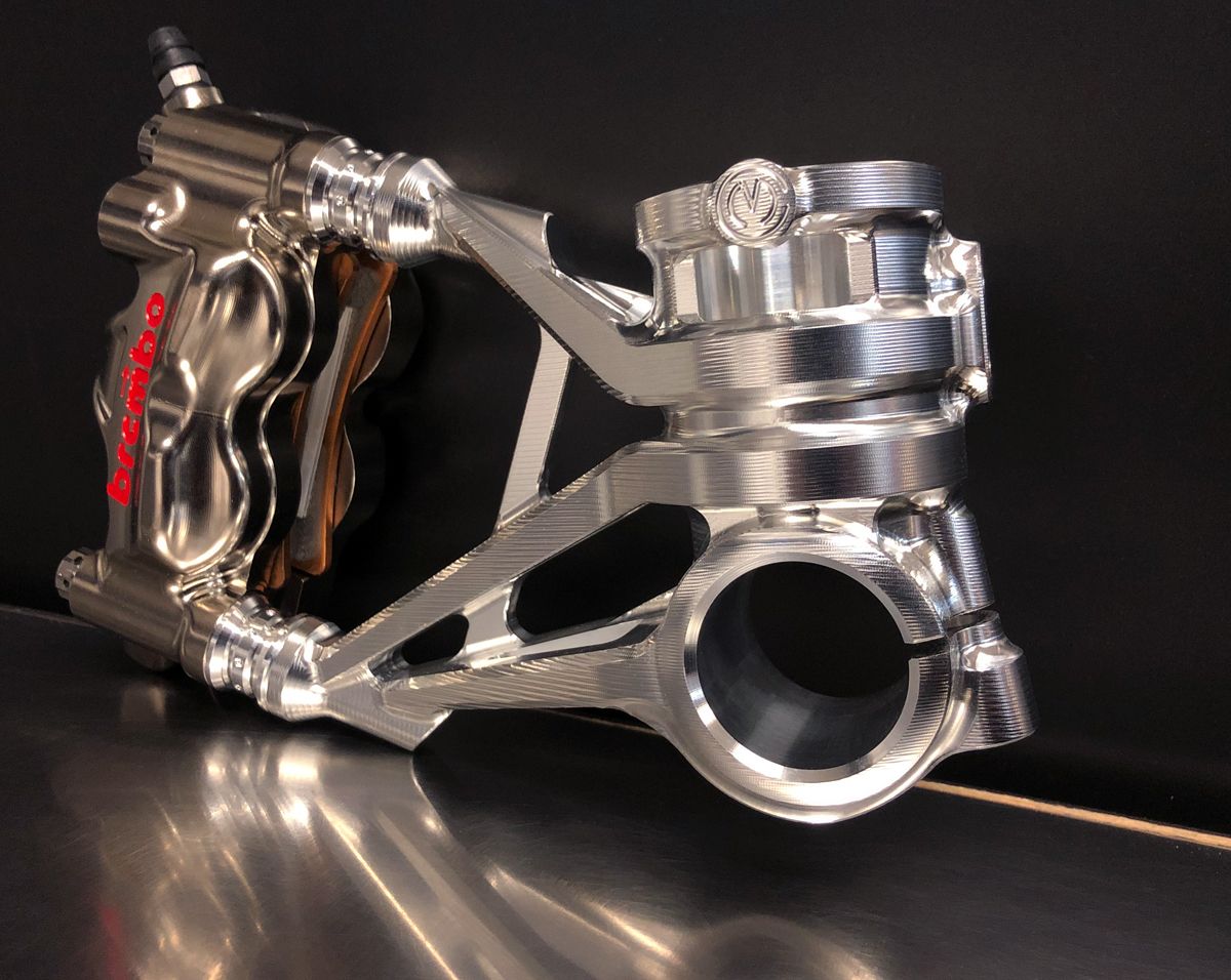 Motocorse 108mm (SBK Style) Billet Fork Lowers (Caliper mounts) for Ducati Pangiale / Streetfighter V4 S / R / Speciale, V2 S / R models Motocorse 108mm (SBK Style) Billet Fork Lowers (Caliper mounts) for Ducati Pangiale / Streetfighter V4 S / R / Speciale, V2 S / R models